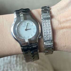 ✨TAG Heuer Silver mother of pearl  Alter Ego women's watch✨